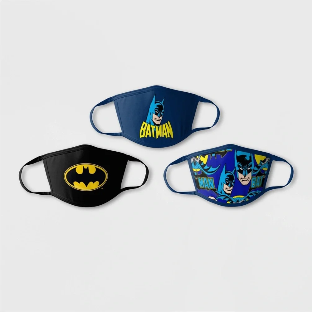 Batman Children’s washable face mask set of 3